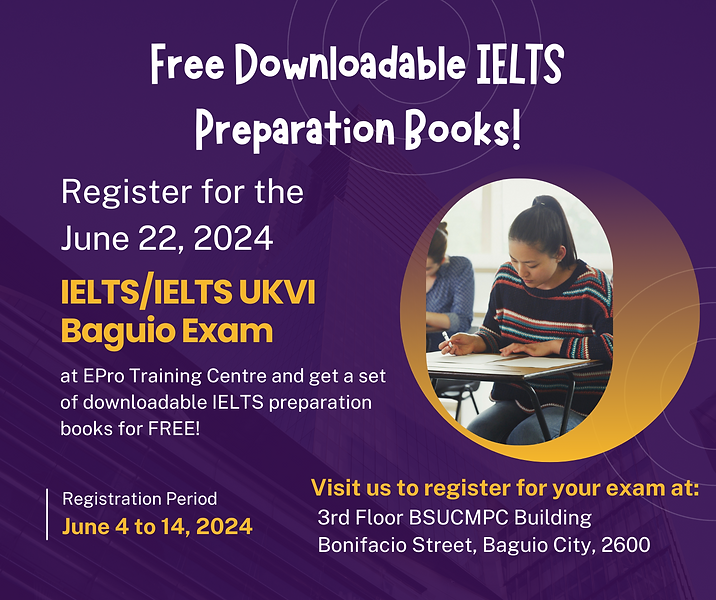 ielts-test-dates-epro-training-centre-baguio